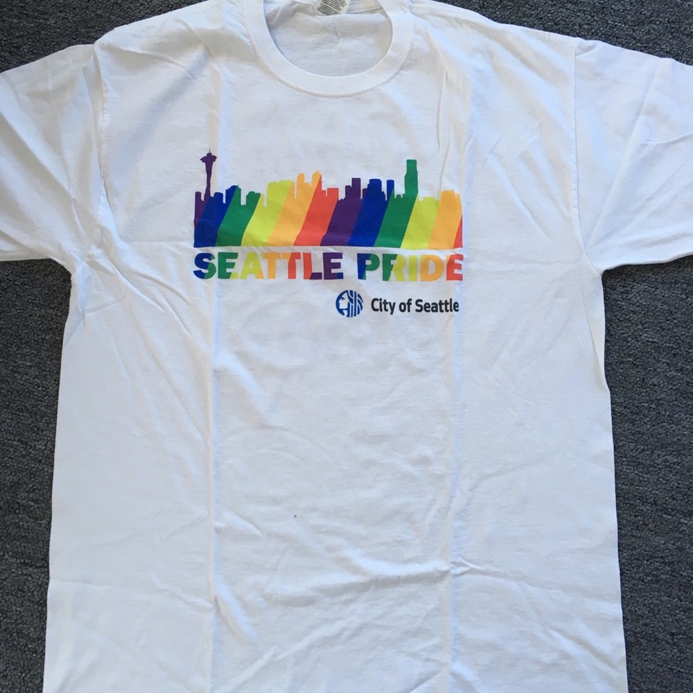 Seattle pride t-shirt